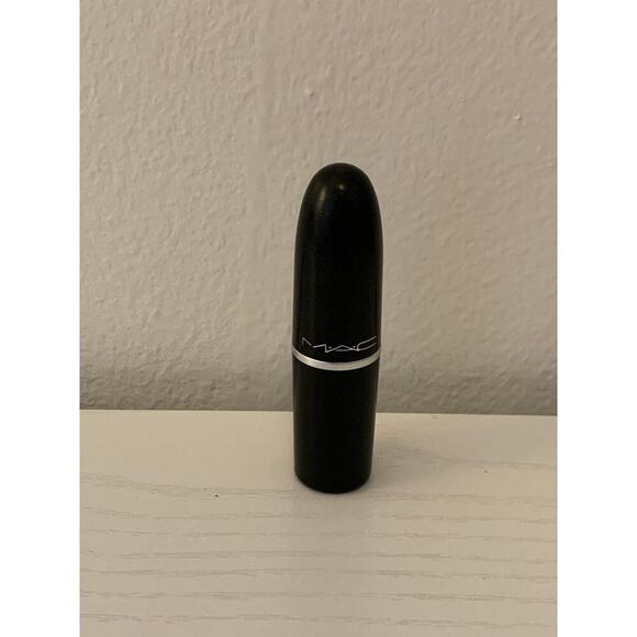 MAC Amplified Crème Lipstick - 128 SMOKED ALMOND - .1oz./3g  *USED* Pink Nude - Picture 8 of 15